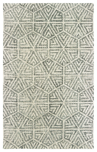 Oriental Weavers Tallavera Grey/ Ivory Geometric Indoor Area Rug 5'X8'