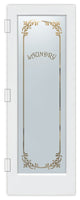 Laundry Door - Lenora Harrington Laundry - Primed - 30" x 96" - Book/Slab Door