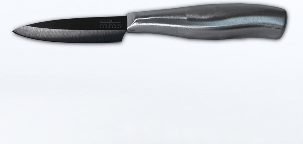 Casa Neuhaus Black Series 3 Inch Professional Paring Knife - Black Ceramic Blade