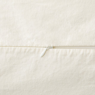 Stonewashed Cotton Canvas Duvet Cover Set, 3PC, Natural, Twin