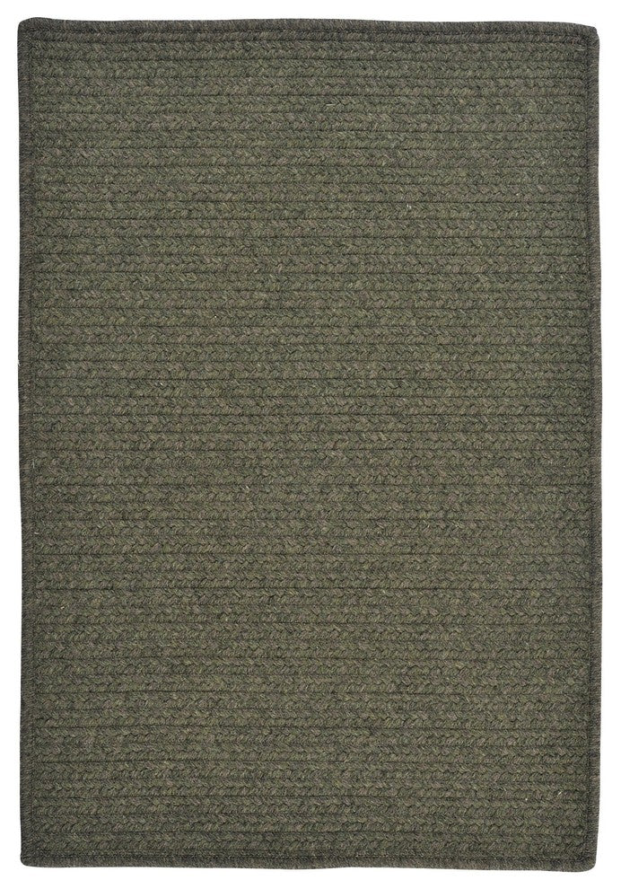 Colonial Mills Courtyard CY51 Olive Traditional Area Rug, Rectangular 2'x3'