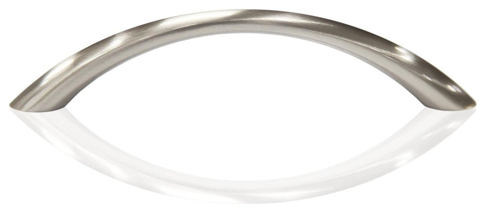 Mascot Hardware 3 in CTC  Smooth Satin Nickel Drawer Pull - Pack of 10