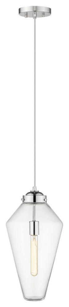 Ballina 1-Light Polished Nickel Mini-Pendant