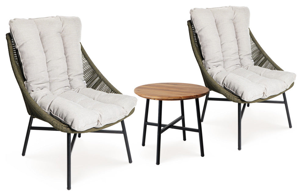 Billund Chat Set, Olive