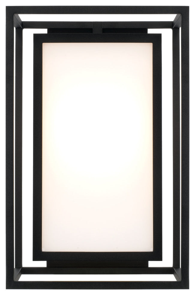 Capital Lighting 953111 Aiden 14" Tall Outdoor Wall Sconce - Black