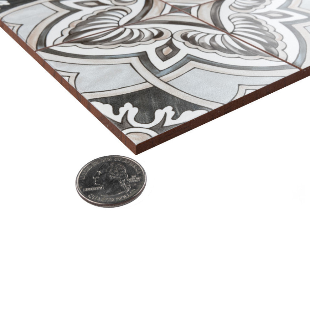 Harmonia Grove Grey Ceramic Floor and Wall Tile