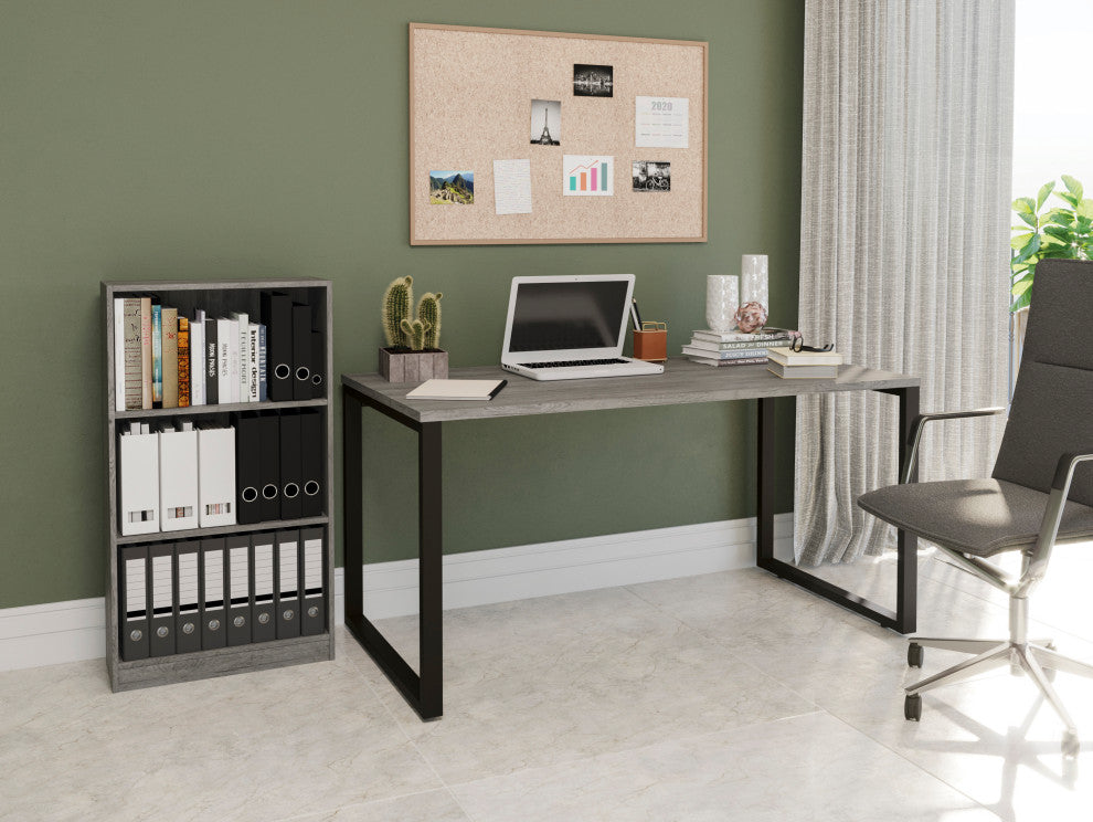 UrbanHaus Square Oleg Computer Desk, 24"x60"