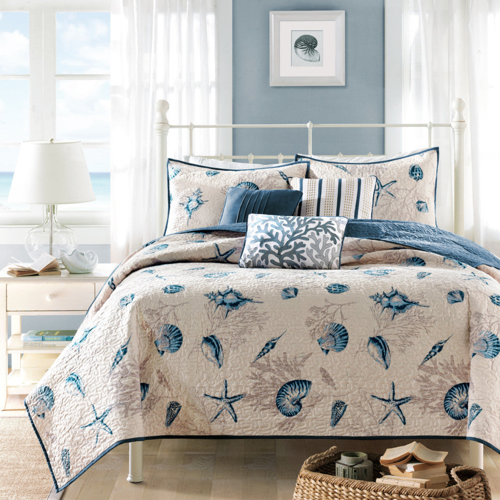 Madison Park Printed 7-Piece Comforter Set, King, Coverlet Set