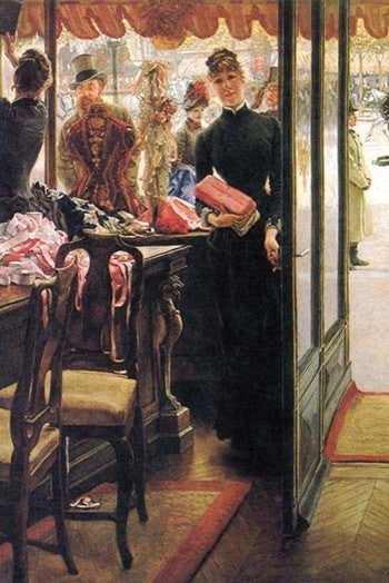 The Seller - Canvas Poster 20" x 30"