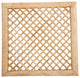 Daoli Rustic Wood Lattice Window