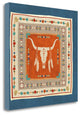 "Southwest At Heart Tile I" By Veronique Charron, Giclee on Gallery Wrap Canvas
