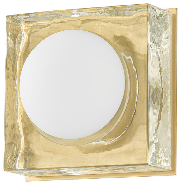 Mackay 1-Light Sconce, Aged Brass