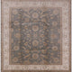 Ahgly Company Indoor Square Mid-Century Modern Area Rugs, 7' Square