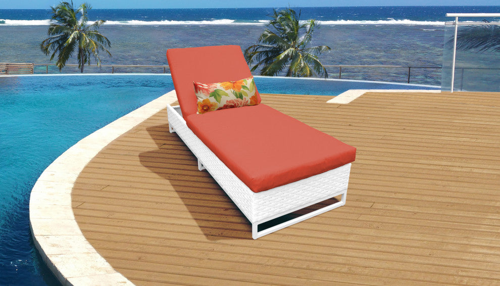 Miami Chaise Outdoor Wicker Patio Furniture