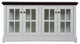 63" West Winds Credenza, Base: Tempting Turquoise, Top: Concord Cherry