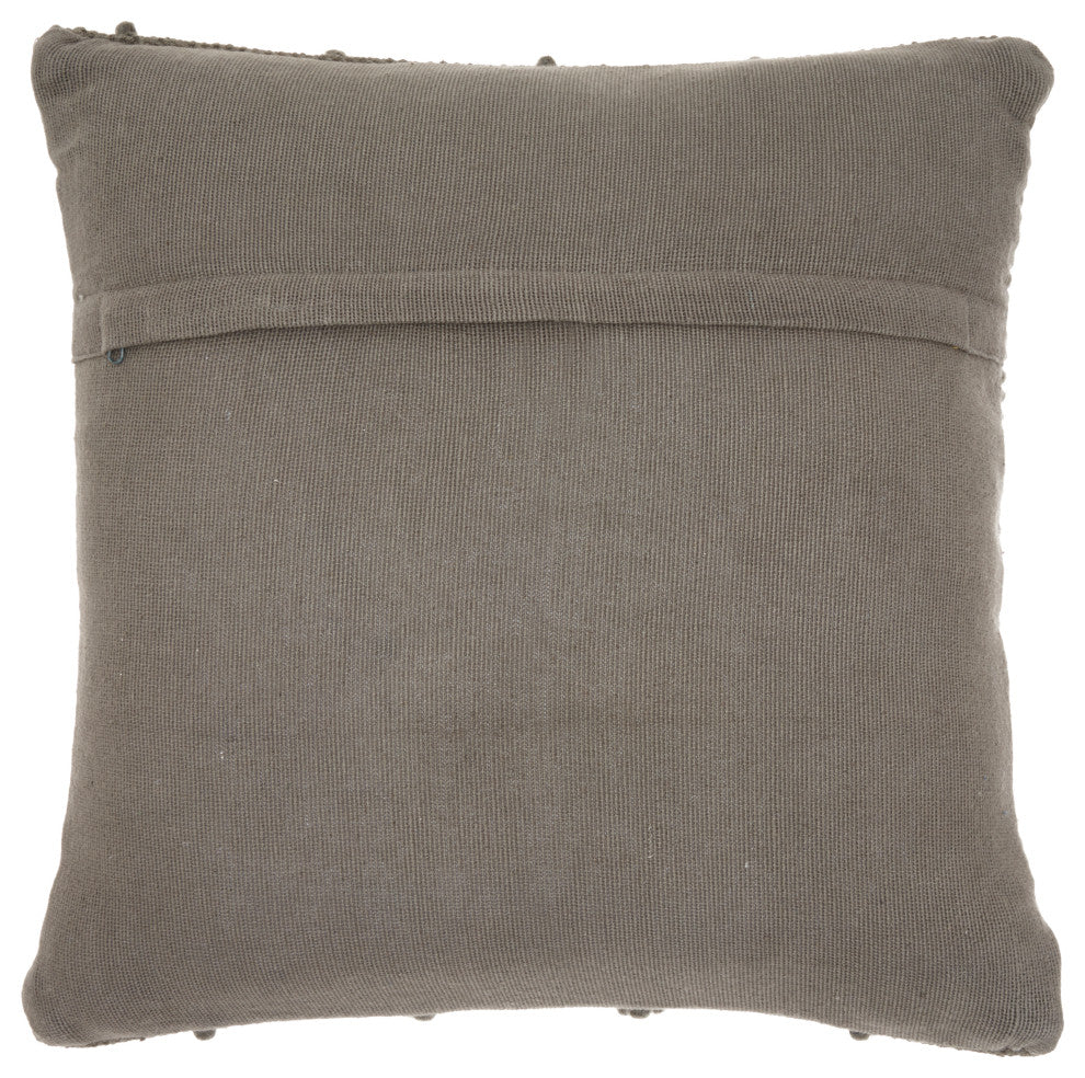 Mina Victory DC173 Throw Pillow, Charcoal, 20" x 20"