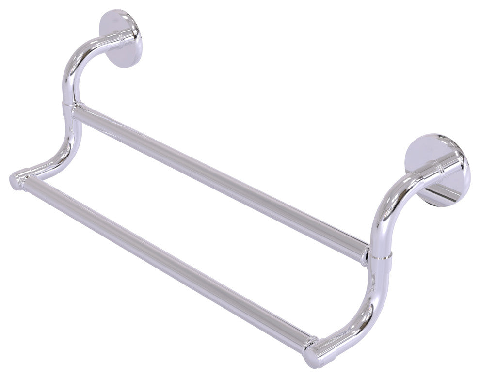 Remi 18" Double Towel Bar, Polished Chrome