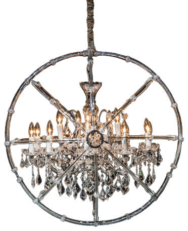 Pena 15-Light Crystal Chandelier