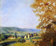 Albert Lebourg Houses in the Valley, Gallery Wrapped Canvas Print, 20"x25"