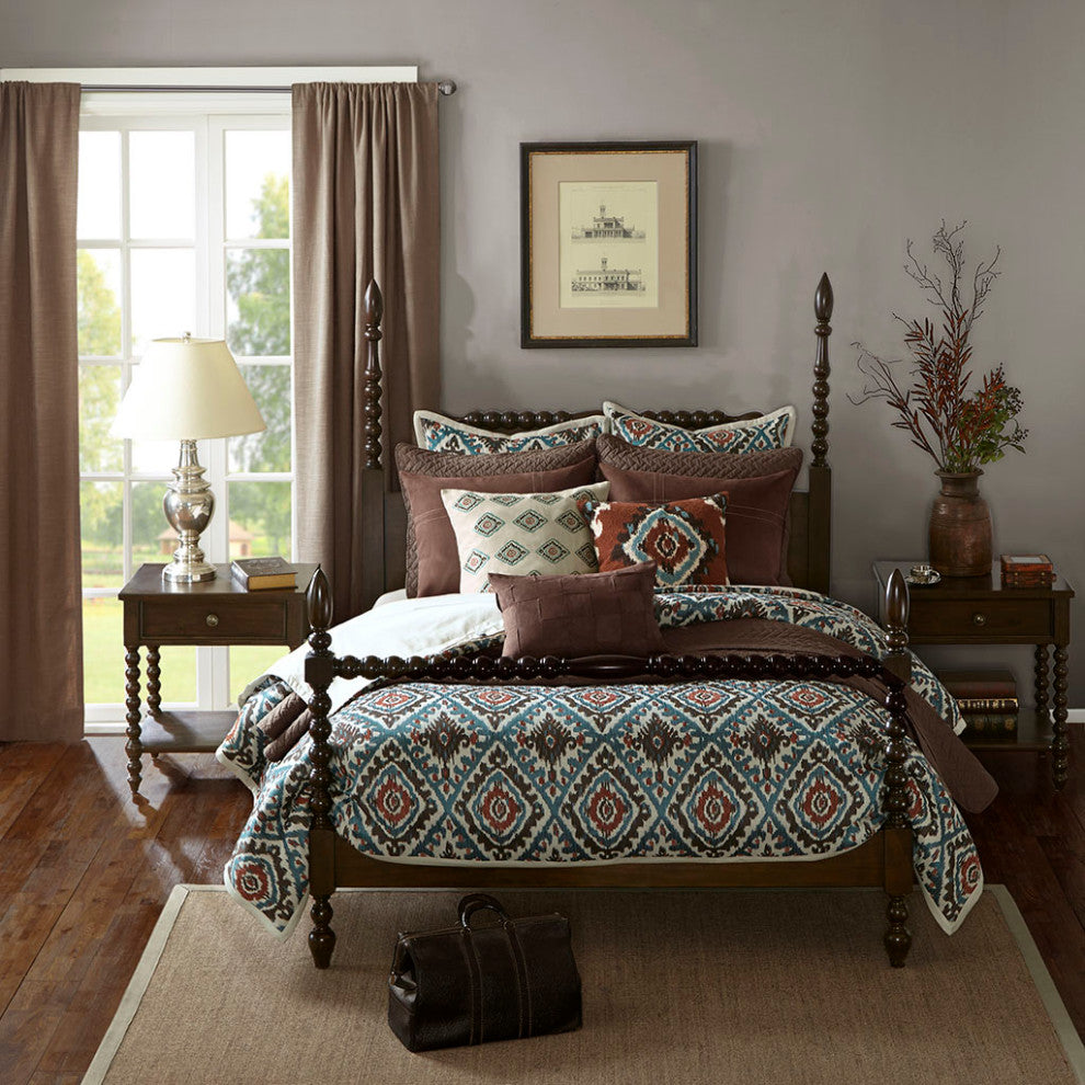 Madison Park Signature Beckett Bed Transitional Wood Bedframe
