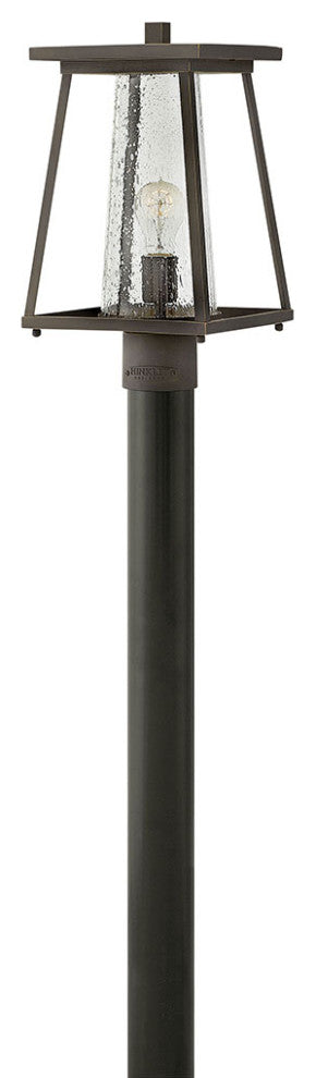 Hinkley Burke Medium Post Top Or Pier Mount Lantern, Oil Rubbed Bronze