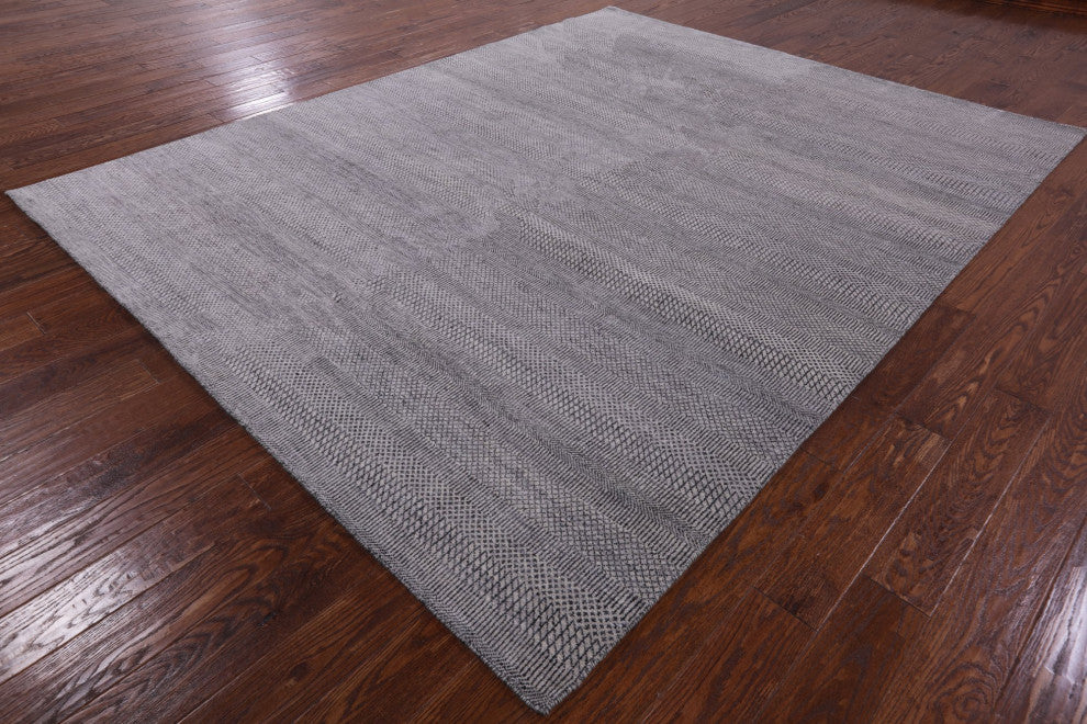 Savannah Gabbeh Wool and Silk Hand-Knotted Rug 7' 10" X 10' 1" Q7253