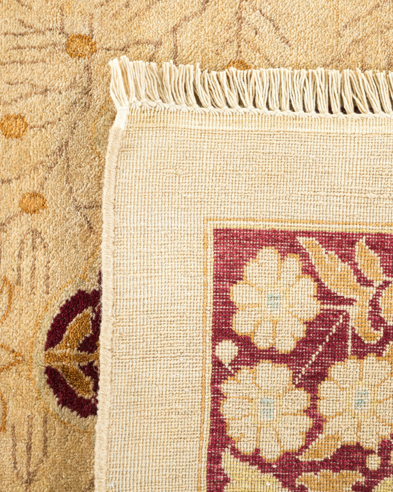 Ryan, One-of-a-Kind Hand-Knotted Area Rug Ivory, 12'1"x17'10"
