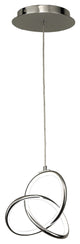 Vornado 7" LED Mini Pendant 3000K, Chrome
