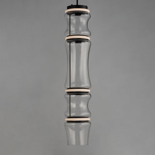 ET2 E21384-18 Syndicate 44" Tall LED Mini Pendant - Black