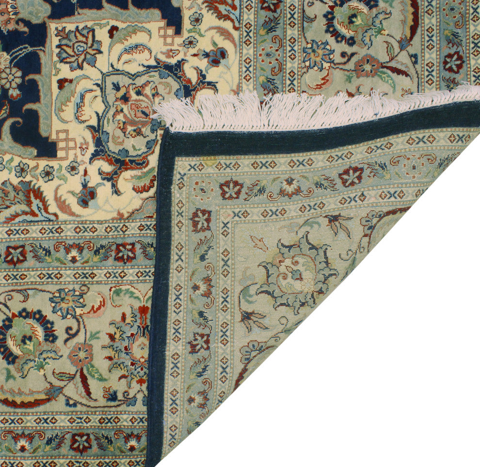 Pak-Persian Deyanira Navy/Gray Rug, 9'0x12'3