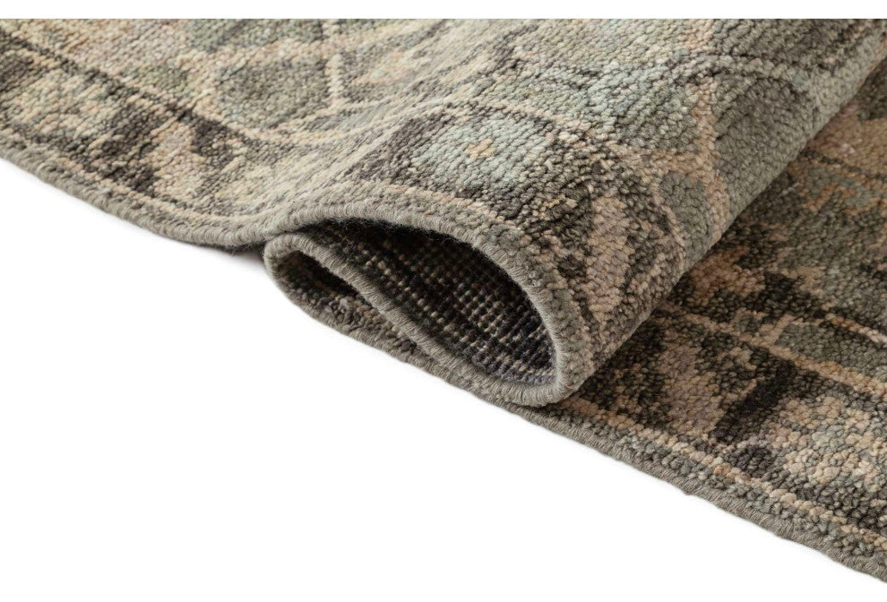 Shirin Dahlia Area Rug, Gray, 5'x8'