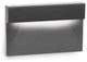 LED Horizontal Ledge Step and Wall Light, Black