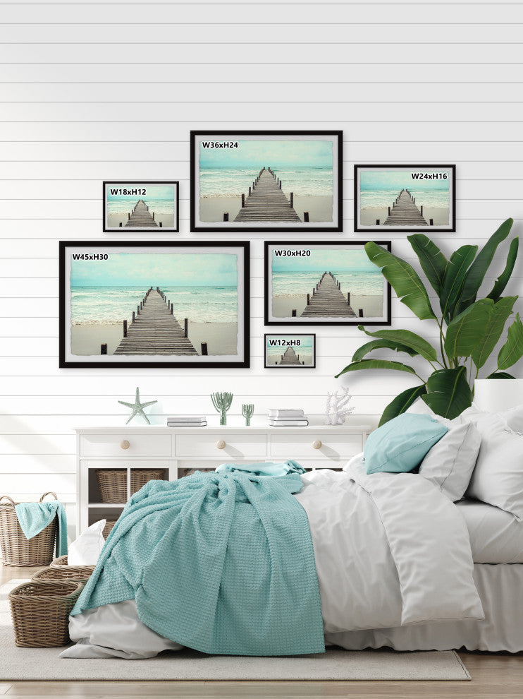 "Wander Often" Framed Painting Print, 30x20
