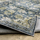 Celestia Machine Washable Vintage Indoor Area Rug, Blue, 7'6"x10'