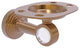 Pacific Beach Groovy Tumbler and Toothbrush Holder, Brushed Bronze