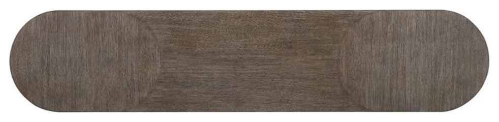 Modern Mood Wood Console Table in Brown by Hooker Furniture