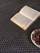Outdoor Collection Accent Area Rug - Bacteria Resistant Rug, Black, 7'10"x10'