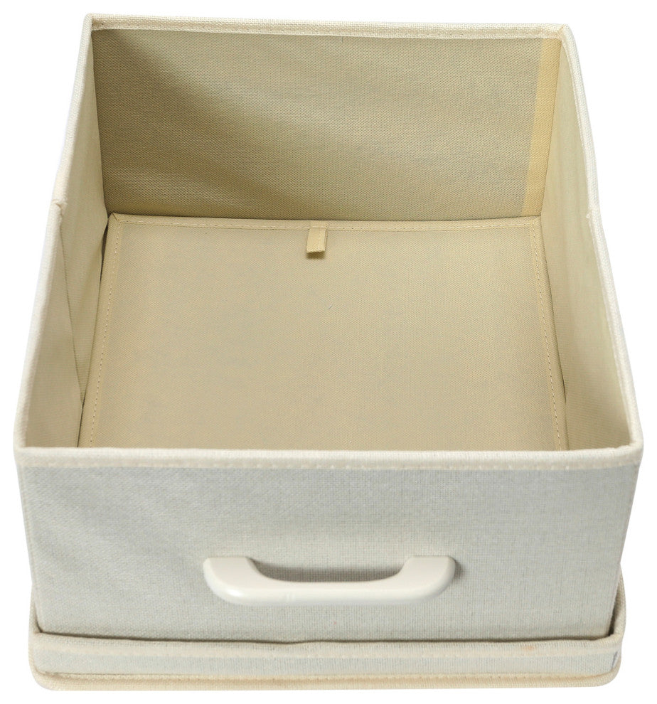 Stacking Storage Boxes With Laminate Top