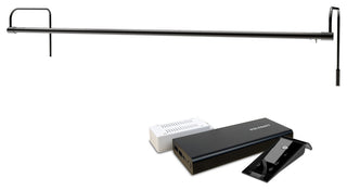 43" Tru-Slim Gallery Light, Black With Rechargeable Battery