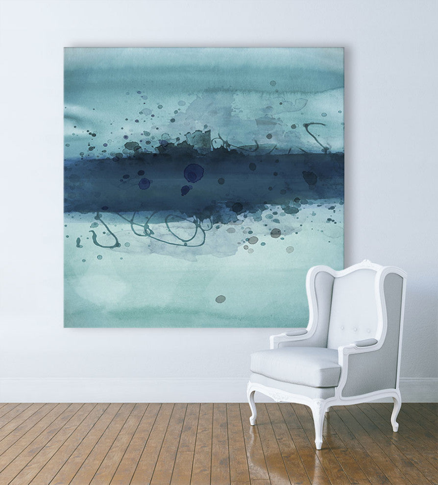 "Into the Deep I" Fine Art Giant Canvas Print, 54"x54"
