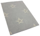 Star Pattern 3/8 Thick Indoor Area Rug Carpet, Wheatfield, 6x6