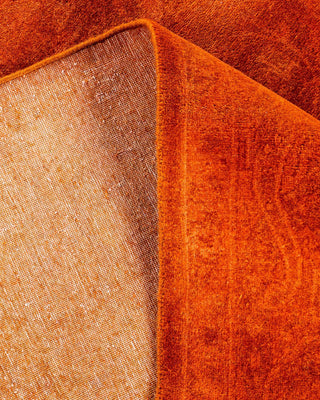 Fine Vibrance, One-of-a-Kind Hand-Knotted Area Rug Orange, 6'3"x9'3"