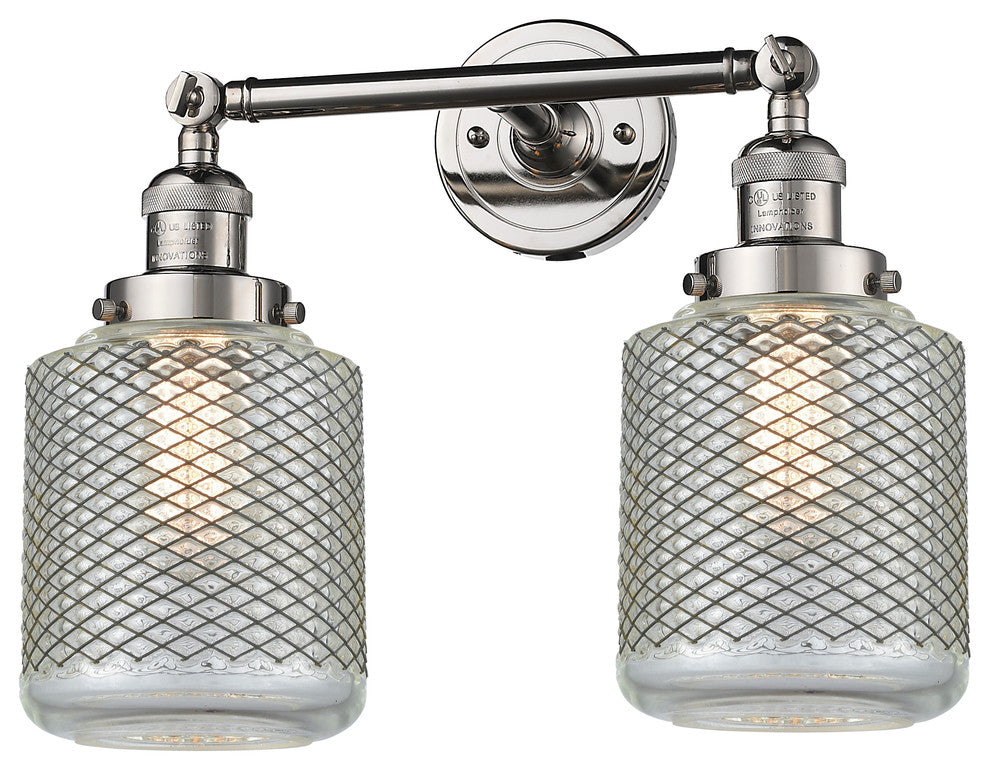 Innovations Lighting 208-Pn-G262-Led 2 Light Dimmable Led 16" Vanity Light