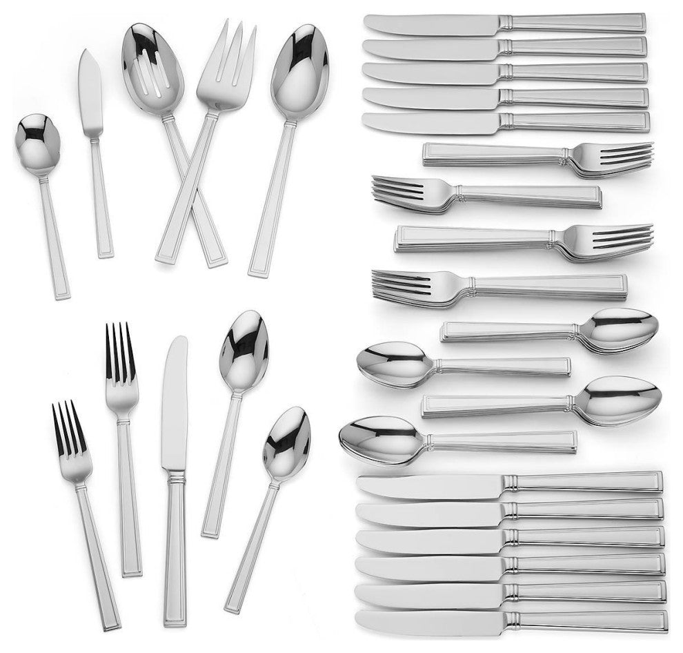 Lenox Bratton 65Pc Flatware Set, Service for 12