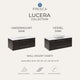 Fresca Lucera 42" Modern Royal Blue Wall Hung Cabinet, Top and Undermount Sink