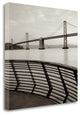 "Bay Bridge - 3" By Alan Blaustein, Giclee Print on Gallery Wrap Canvas
