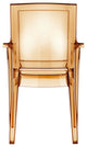 Compamia Arthur Dining Chairs, Set of 4, Transparent Amber