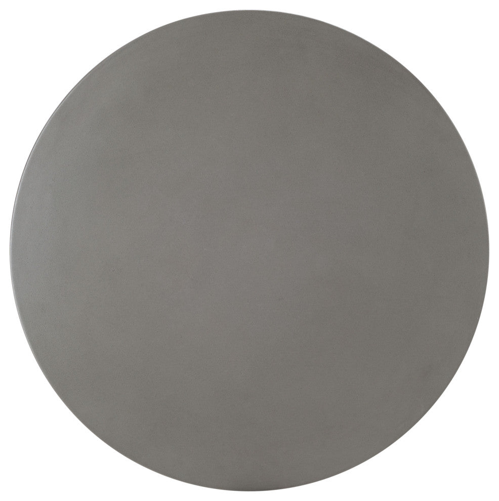 Safavieh Darien Concrete Accent Table Dark, Grey