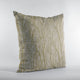 Golden Yarns Shiny Fabric With Twig Pattern Luxury Throw Pillow, 22"x22"