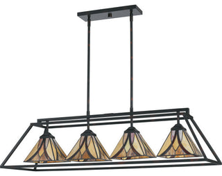 Asheville 4-Light Island Light, Valiant Bronze